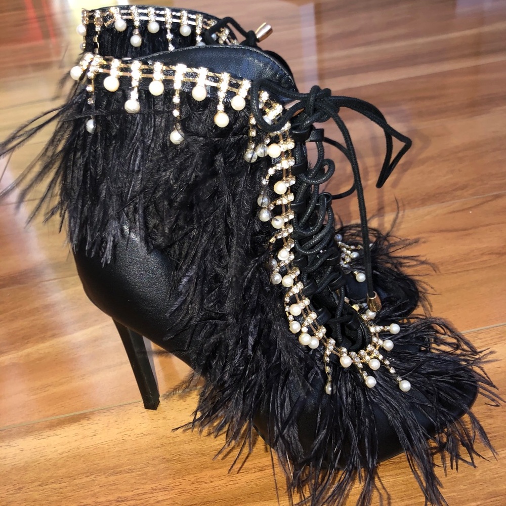 Black heels